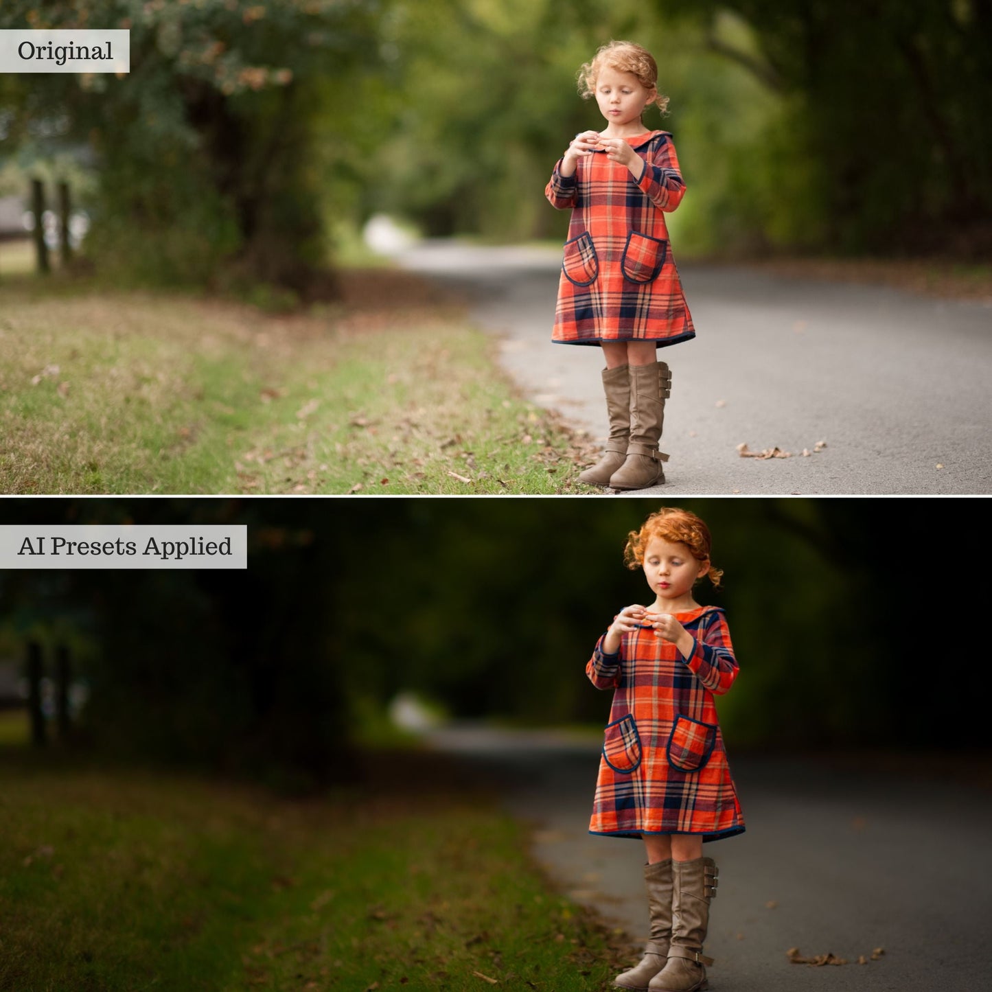 Luxe Portrait AI Adaptive Retouch Toolkit Lightroom Presets – Desktop & Mobile