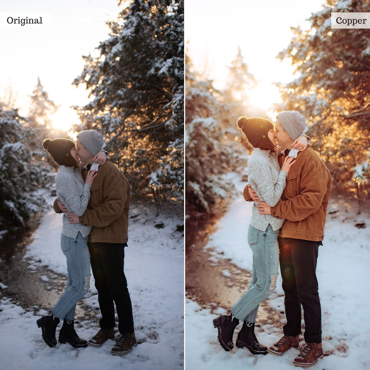 Copper - Single Color Palette Lightroom Presets & AI Tools
