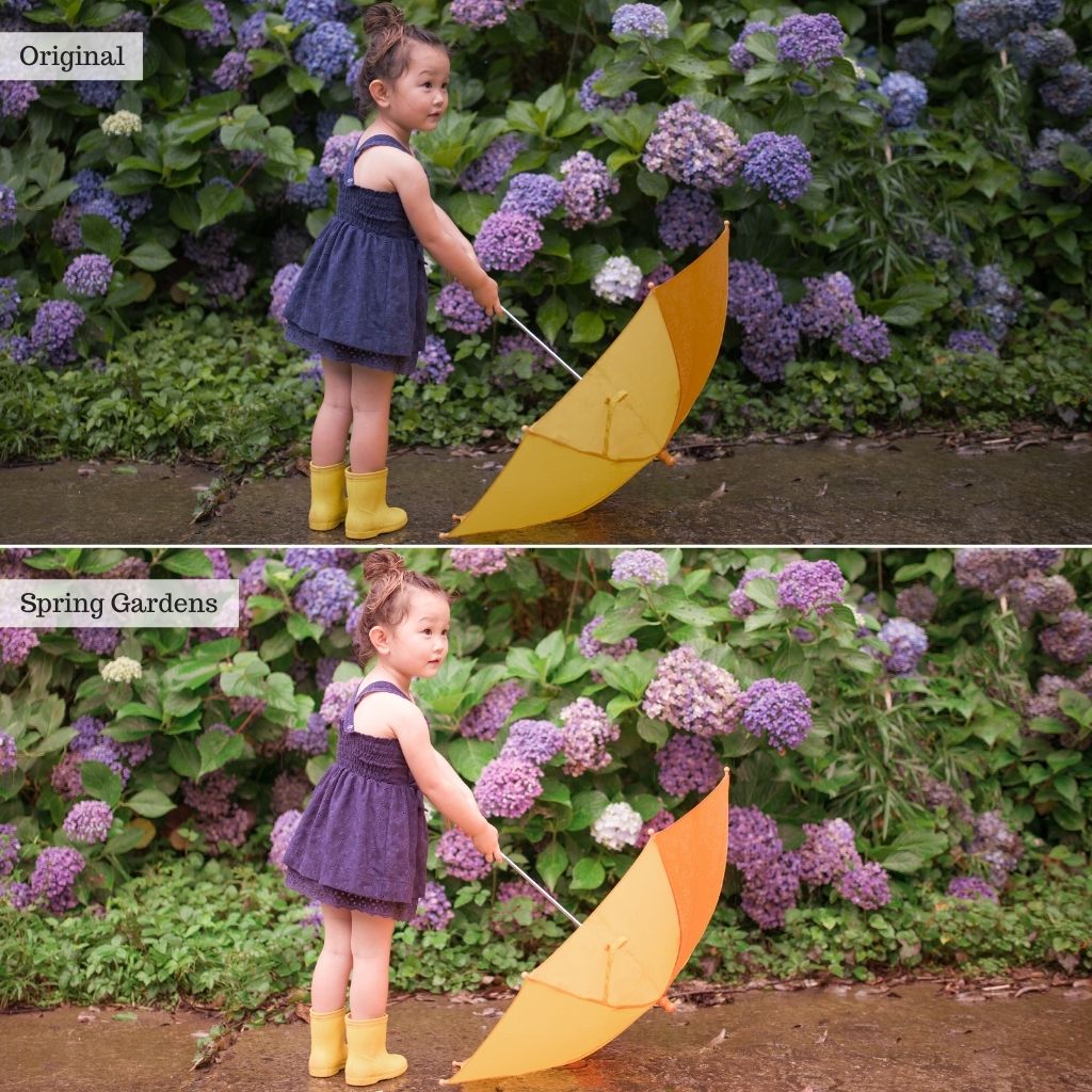 Spring Gardens Instagram Presets for Lightroom Mobile & Desktop