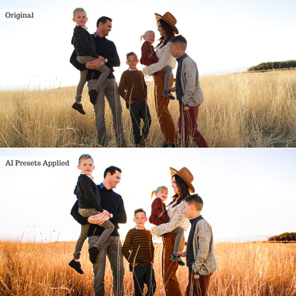 Luxe Portrait AI Adaptive Retouch Toolkit Lightroom Presets – Desktop & Mobile