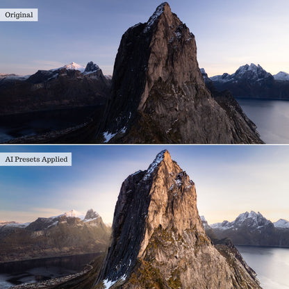 Landscape, Wildlife & Animals AI Adaptive Retouch Toolkit Lightroom Presets – Desktop & Mobile